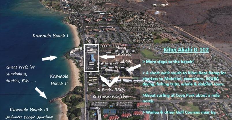 Aloha Kahakai Lejlighedshotel Wailea  Eksteriør billede